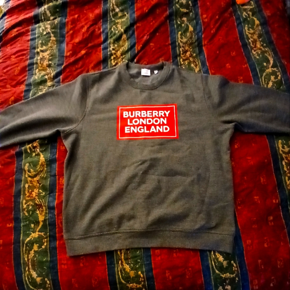 Burberry Grey Sweater XXL